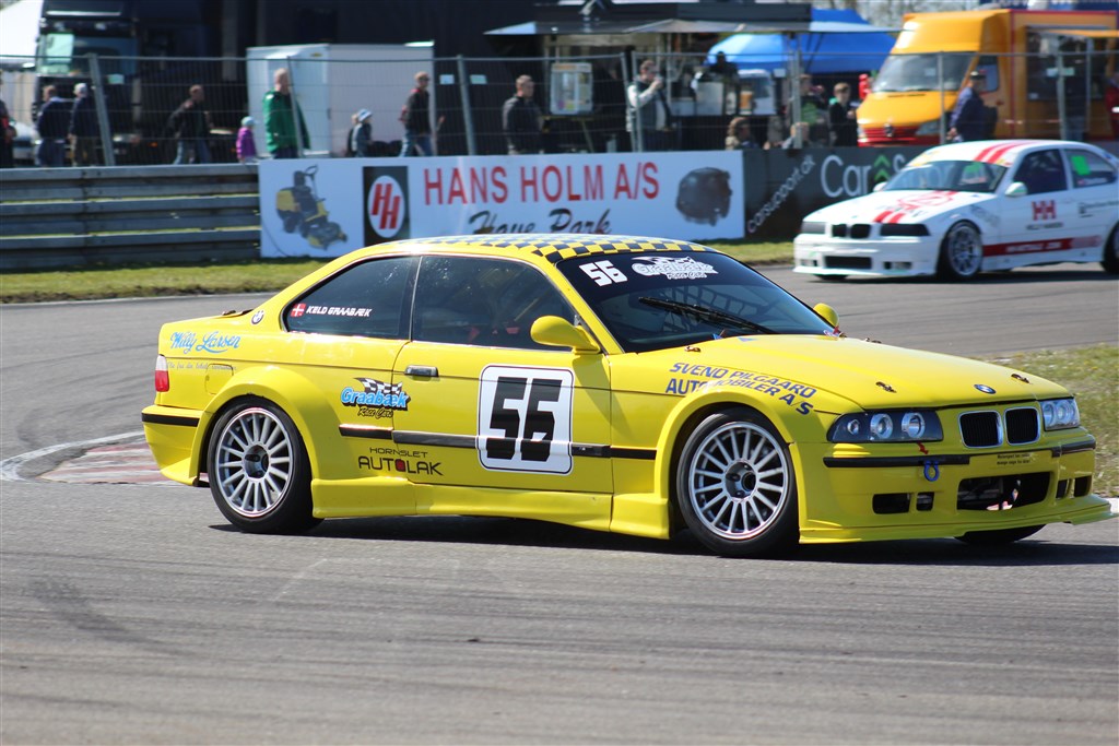 Keld Graabæk var endnu engang selv bag rattet i den letgenkendelige BMW M3
(Foto: JJ Media)